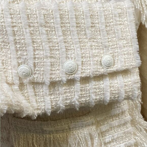 L'AGENCE Angelina Tweed Blazer size 2 - Picture 11 of 13